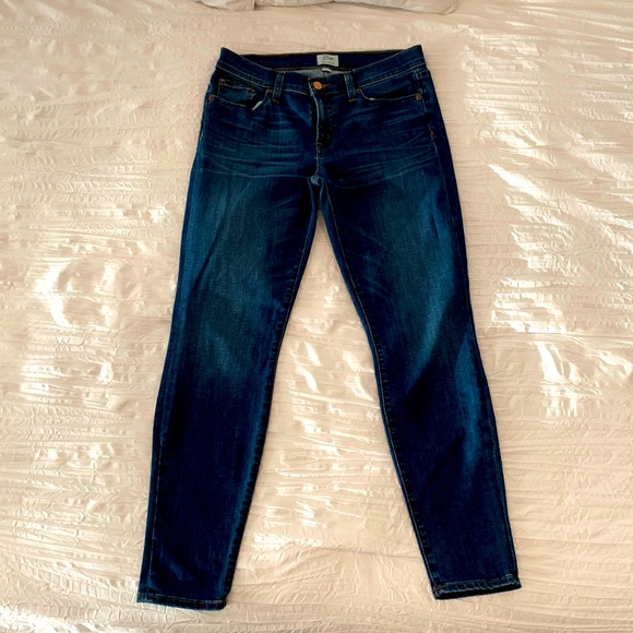 J Crew Toothpick Jeans Size 28